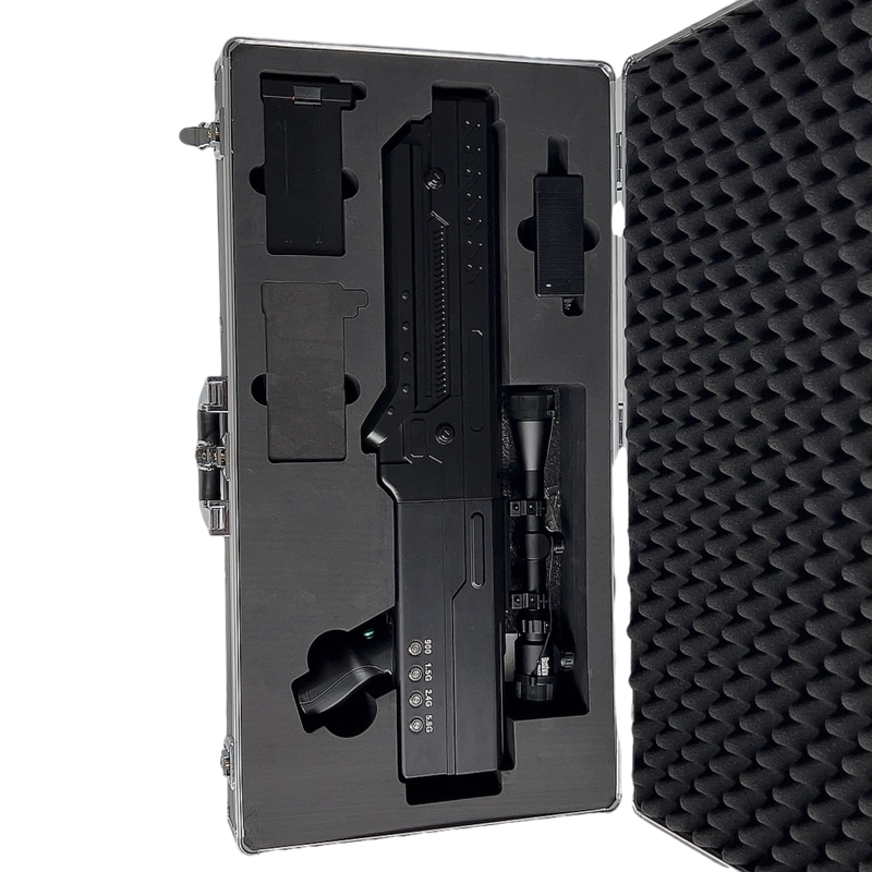  巴马手持便携式枪型低空防御反制四通道B型